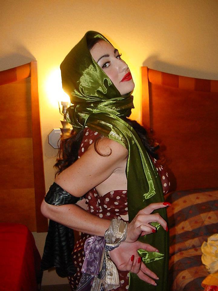 17P Turkish arab hijab turbanli asian turkey