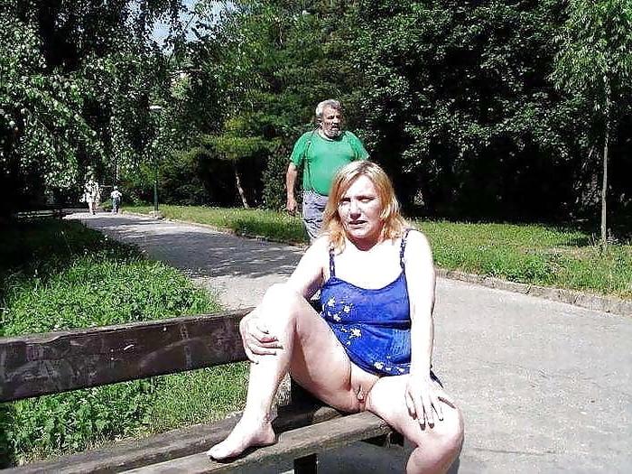 25P Showing their goods in public