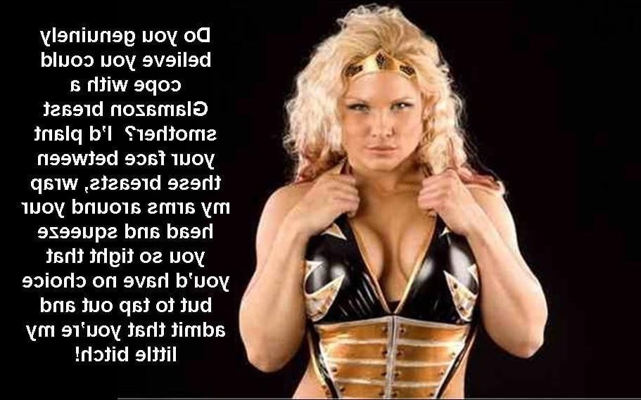 25P WWE Divas Femdom Captions and Pics