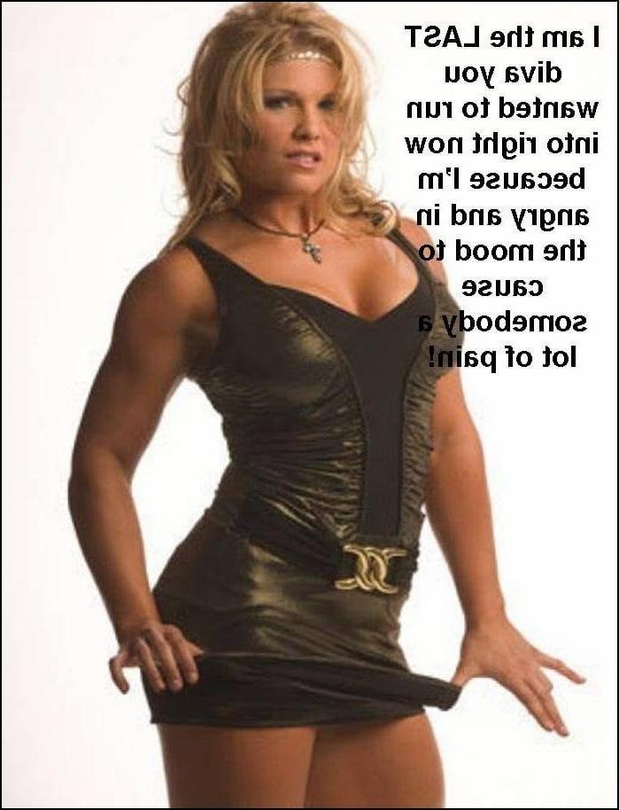 25P WWE Divas Femdom Captions and Pics