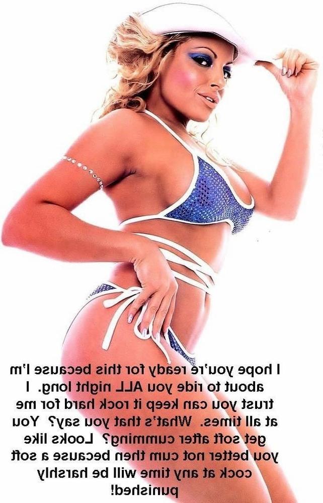 25P WWE Divas Femdom Captions and Pics