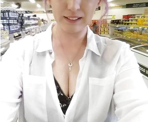 5P Chastity Cages in Public