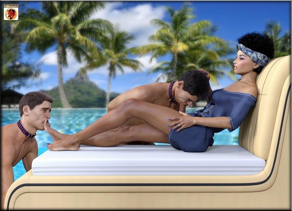 25P 3D Femdom