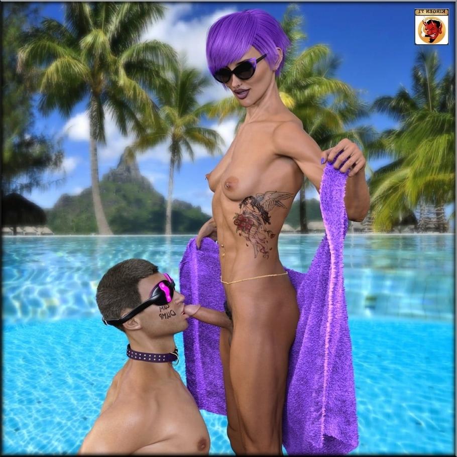 25P 3D Femdom