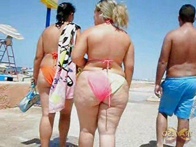 25P Bbw in public in bikinis or non fitting clothes
