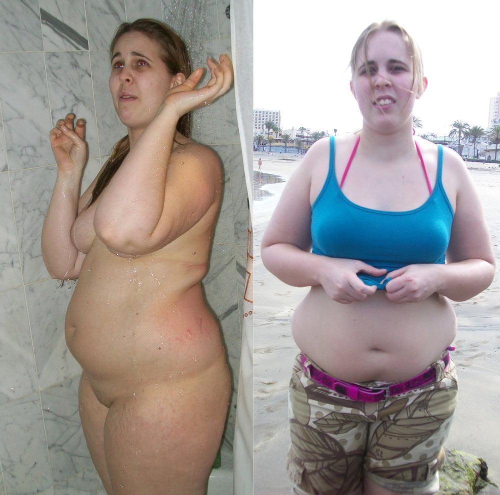25P Dressed Undressed 51 She's in the shower