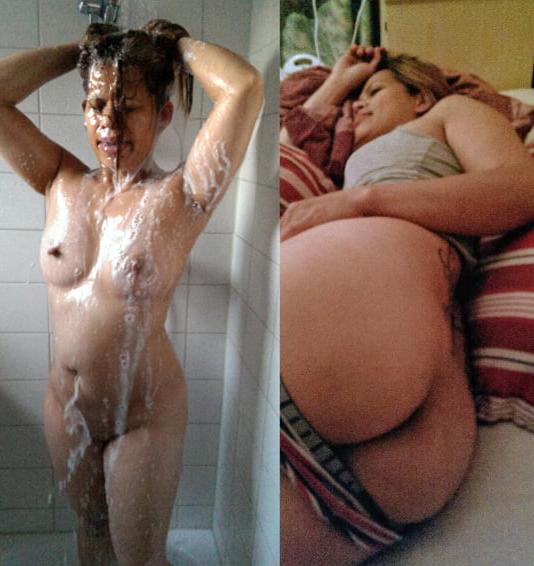 25P Dressed Undressed 51 She's in the shower