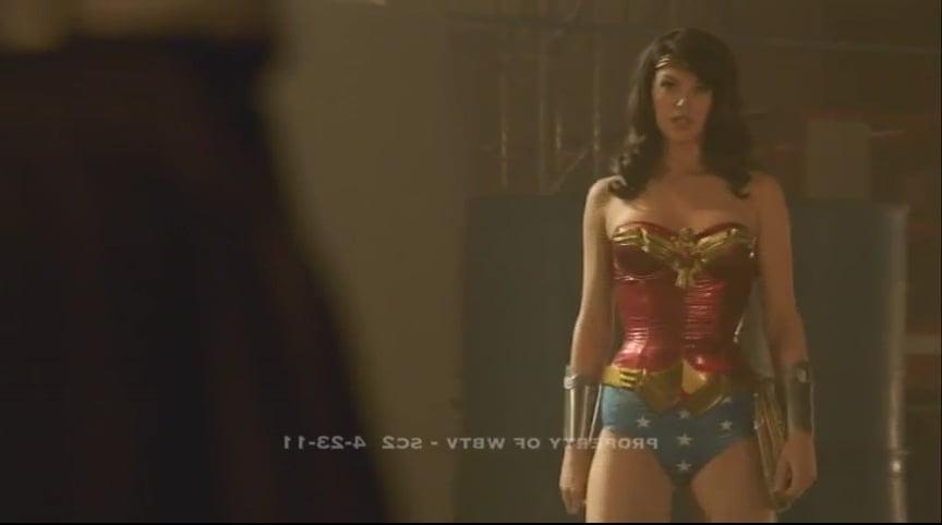 25P Adrianne Palicki hot nerdy actress.