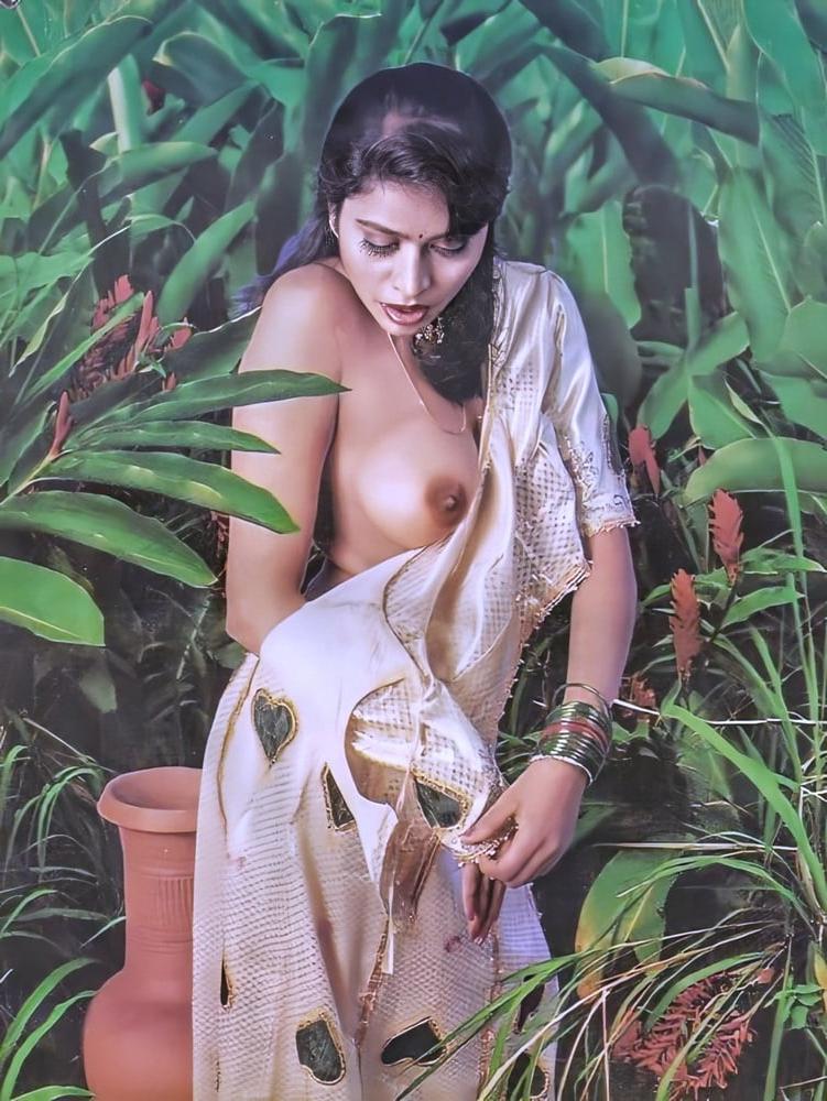 8P Retro Debonair Magazine madhuri lookalike Remastered