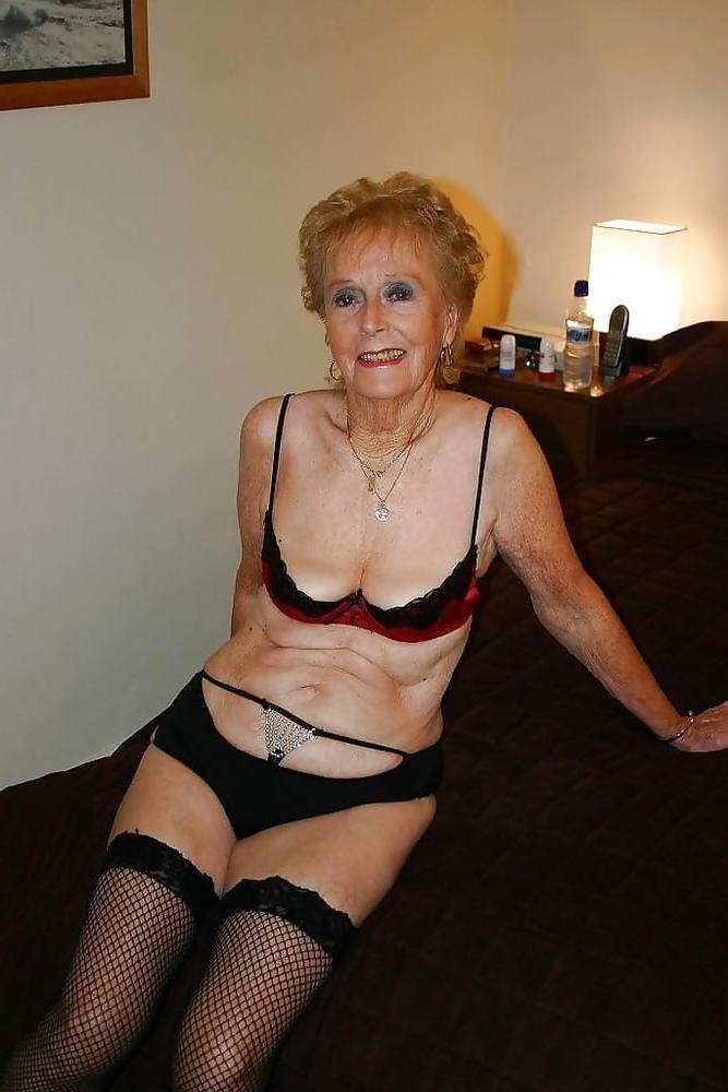 24P Granny Nut Buster Slut Grandma