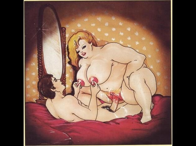 25P Some naughty cartoons
