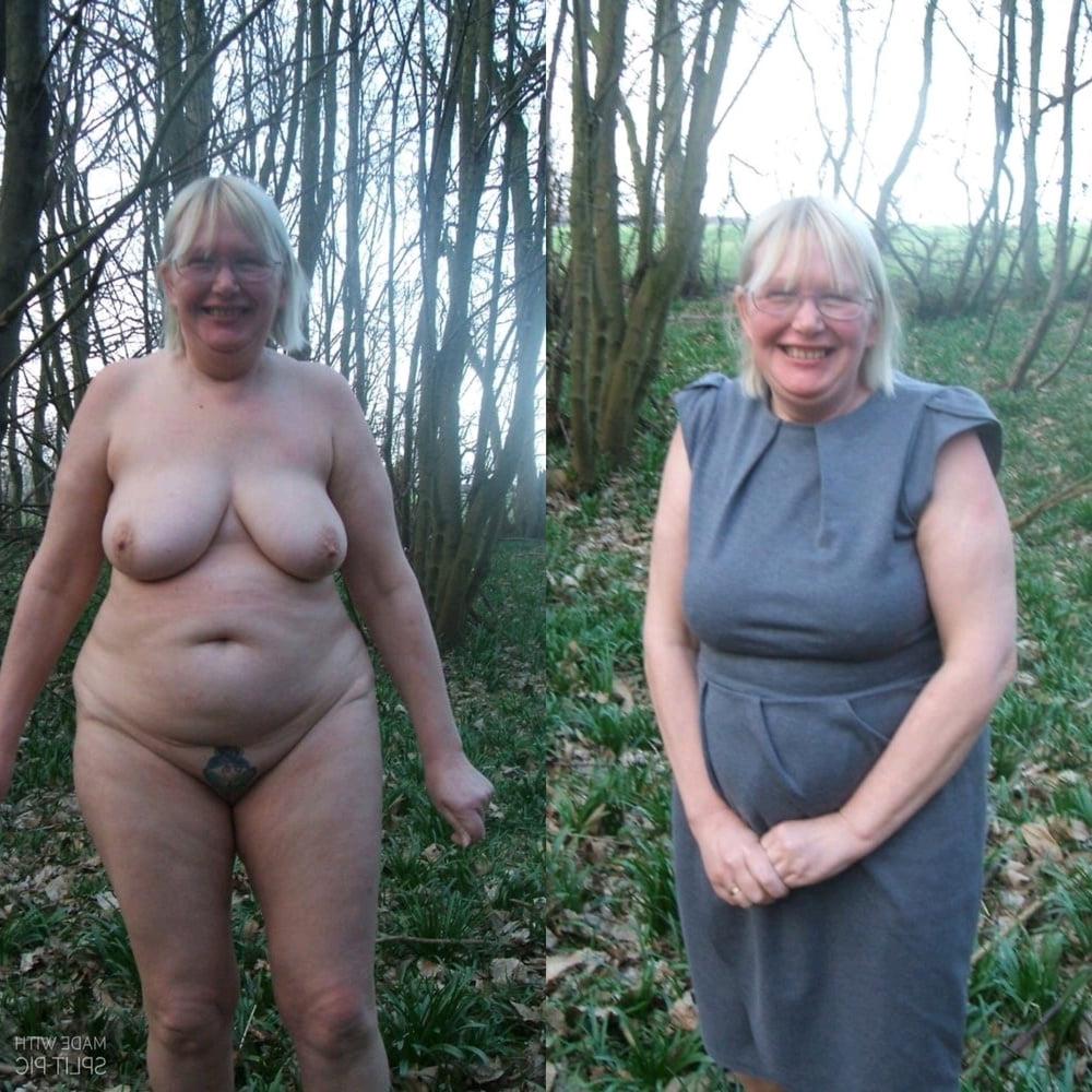 18P Gorgeous BBW Susan dressed and undressed