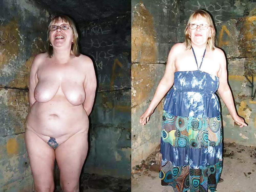 18P Gorgeous BBW Susan dressed and undressed