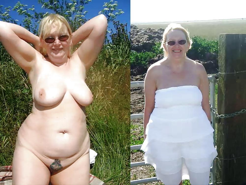 18P Gorgeous BBW Susan dressed and undressed
