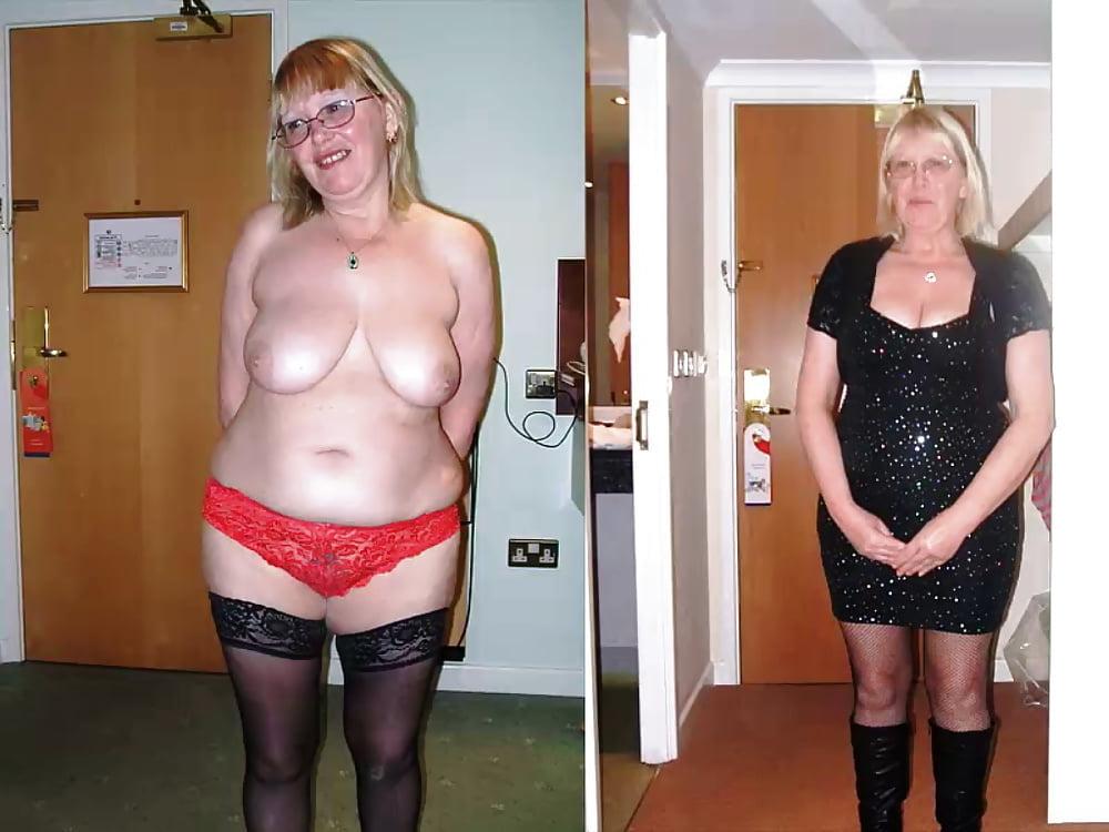 18P Gorgeous BBW Susan dressed and undressed