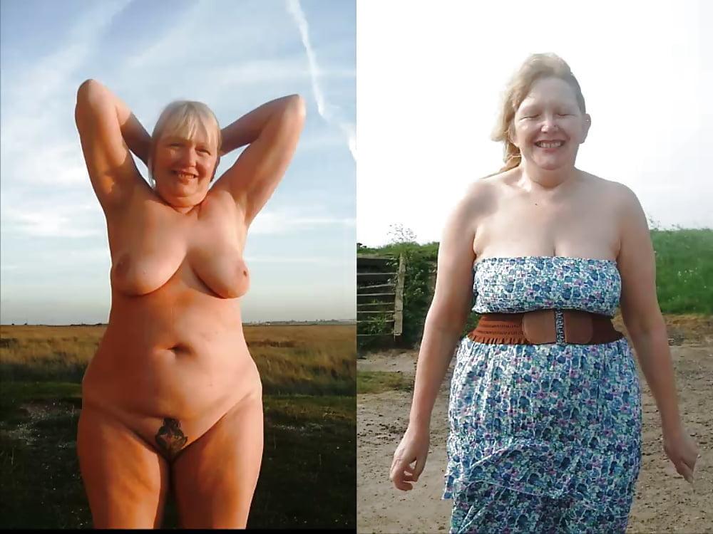 18P Gorgeous BBW Susan dressed and undressed