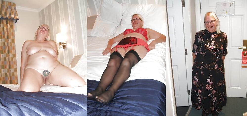 18P Gorgeous BBW Susan dressed and undressed