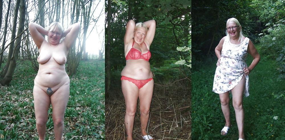 18P Gorgeous BBW Susan dressed and undressed