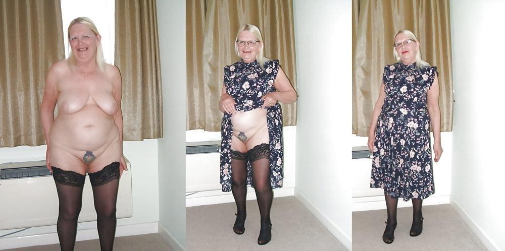 18P Gorgeous BBW Susan dressed and undressed