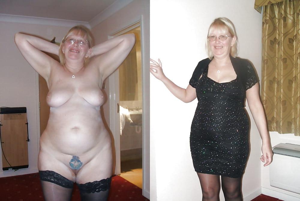 18P Gorgeous BBW Susan dressed and undressed