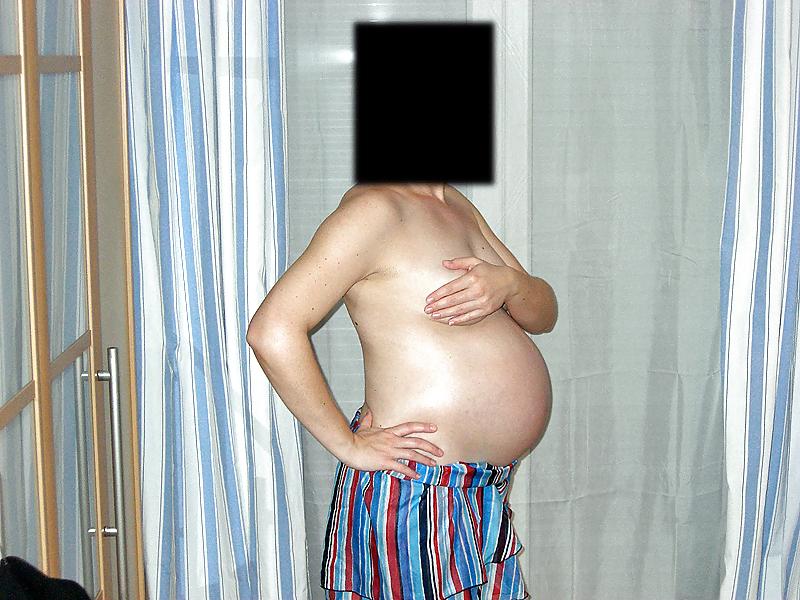 25P My pregnant neighbor bellys