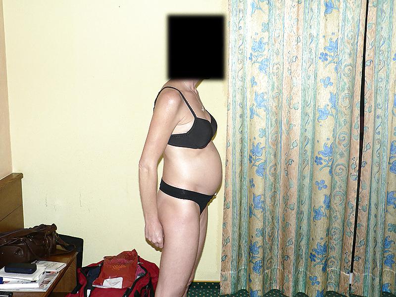 25P My pregnant neighbor bellys