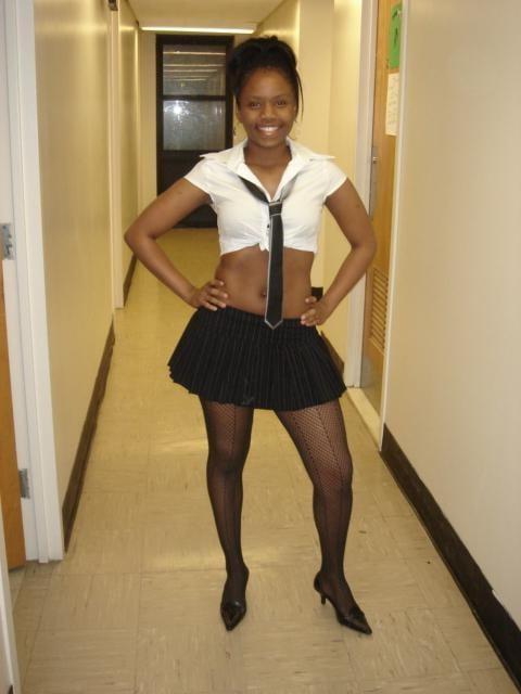 18P Naughty Black Schoolgirl's