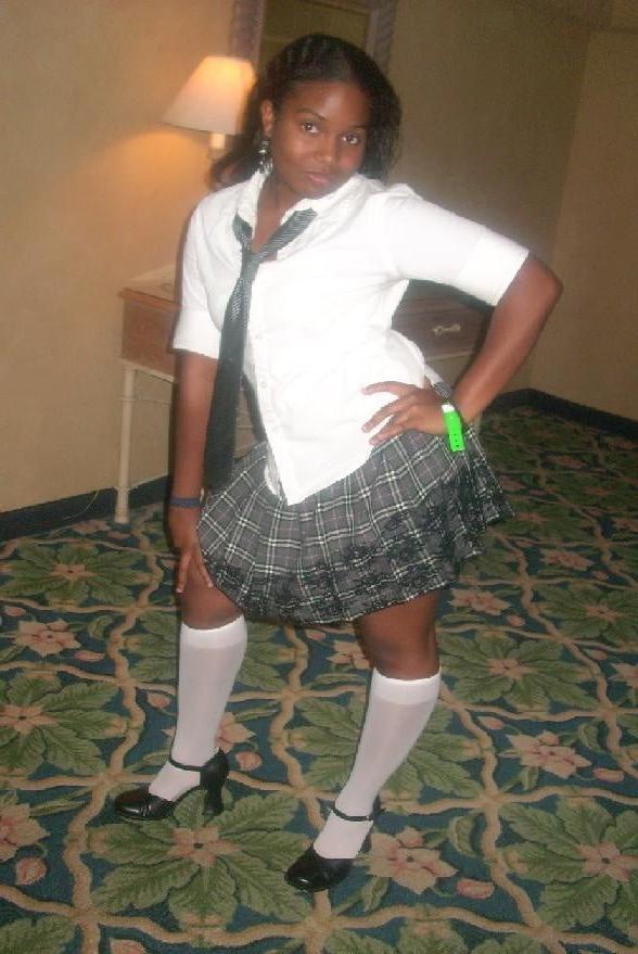 18P Naughty Black Schoolgirl's