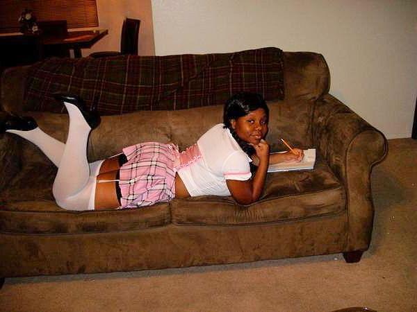 18P Naughty Black Schoolgirl's