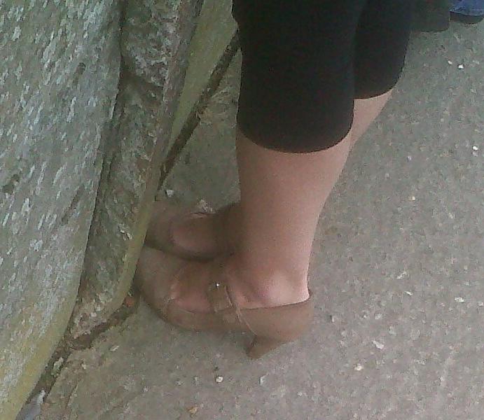 18P Collection of my voyeur feet pics