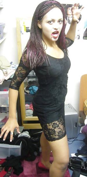 25P Annette, black cum slut