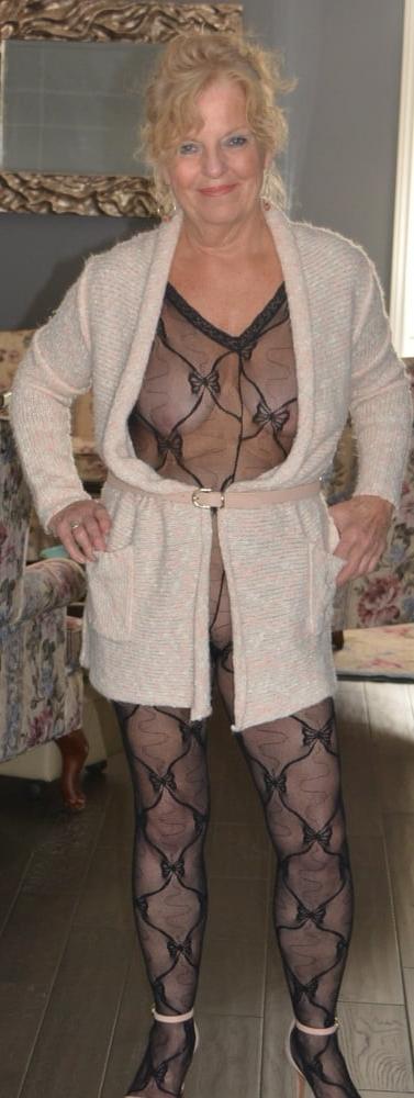 16P Black Lace Patterned Bodysuit #4b