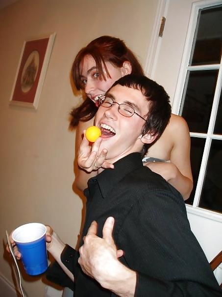25P Nerdy College Teen. Candid.