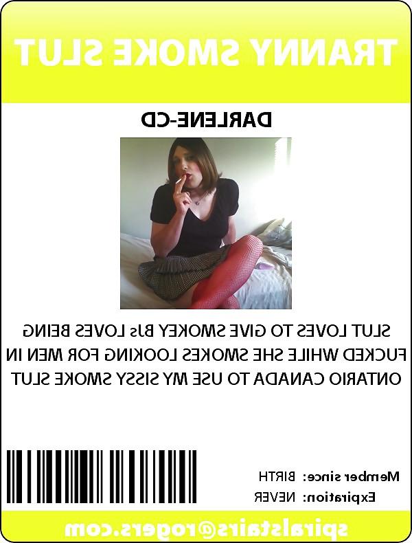 25P Darlene tranny smoke slut