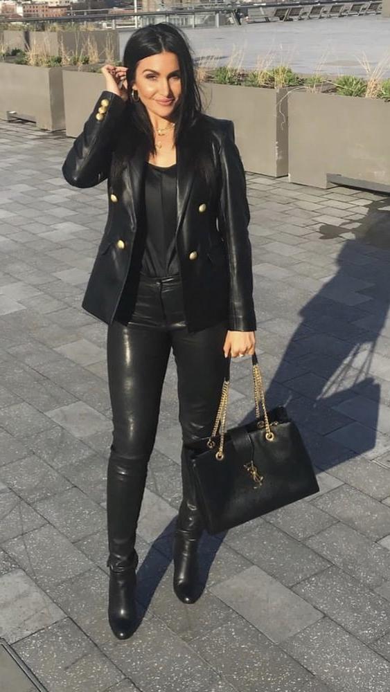 25P Classy Ladys in Leather Outfits 1 - by Redbull18