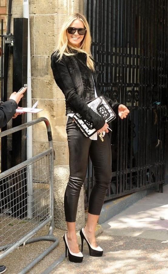 25P Classy Ladys in Leather Outfits 1 - by Redbull18