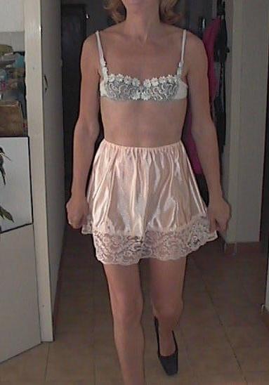 25P Satin slips and Petticoat 1