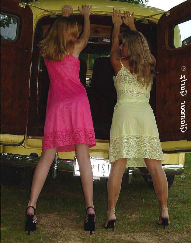 25P Satin slips and Petticoat 1