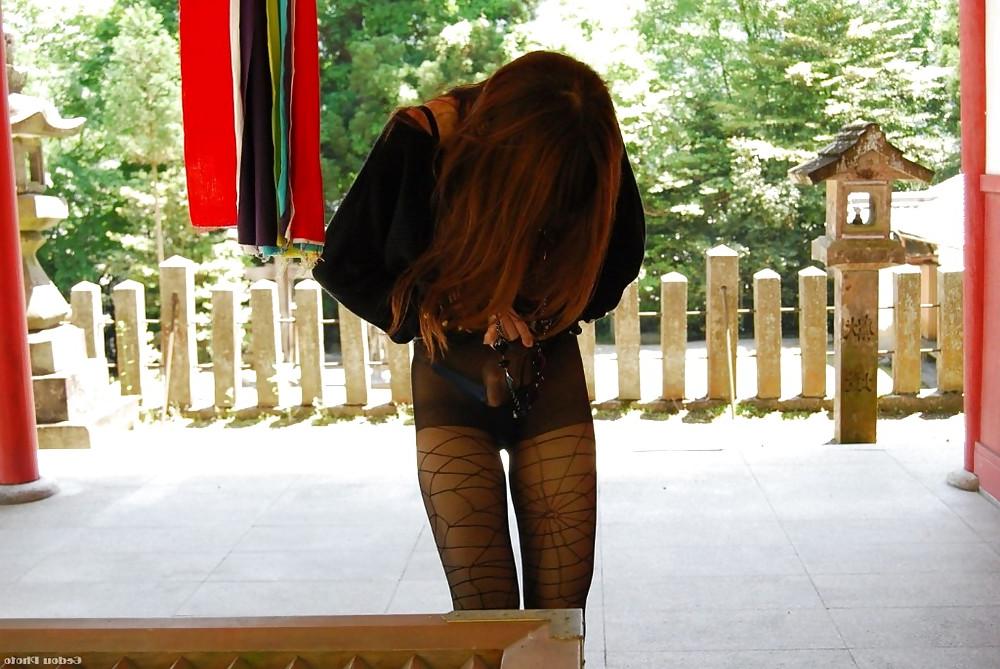 10P Sexy Pantyhose - Good Girls with Black nylon Stockings Vol.1