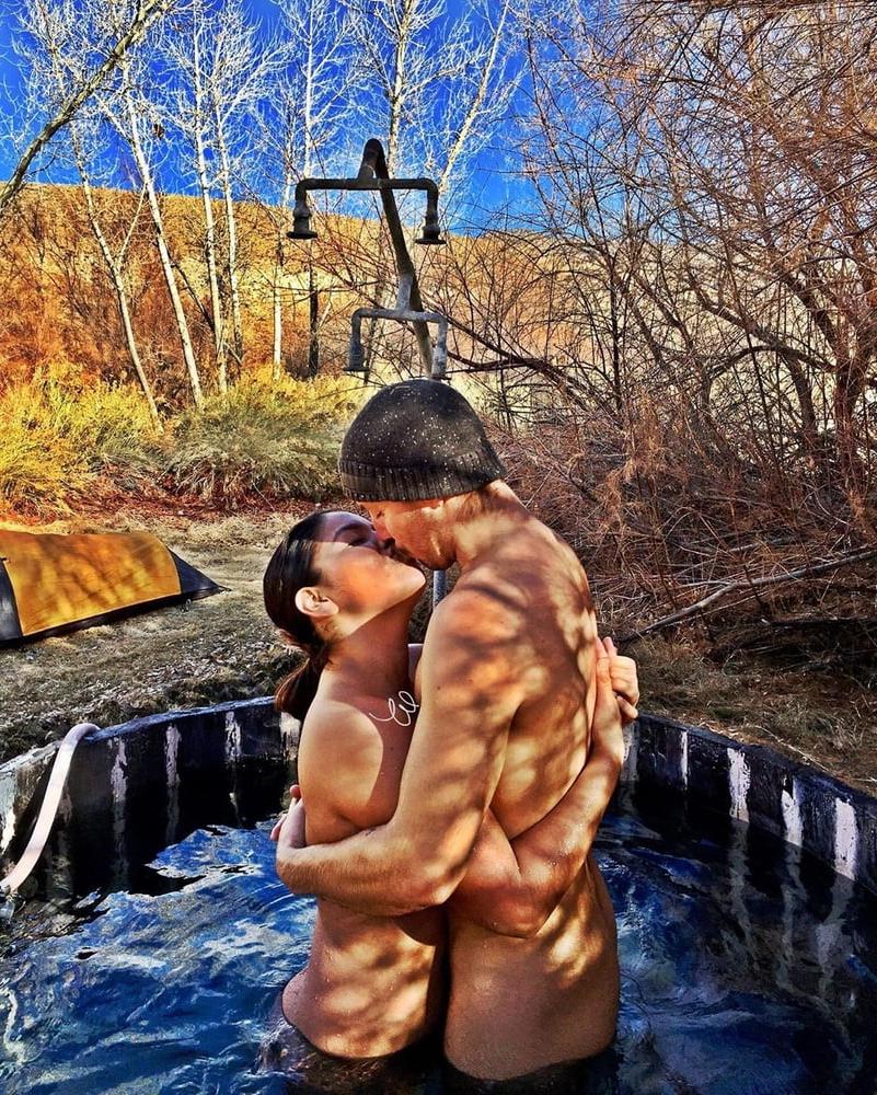 25P 0703 Beautiful nature and nude of a beautiful woman