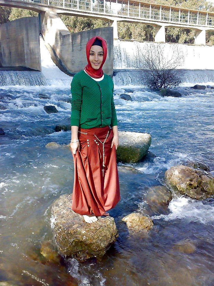11P Turkish turbanli hijab arab asu