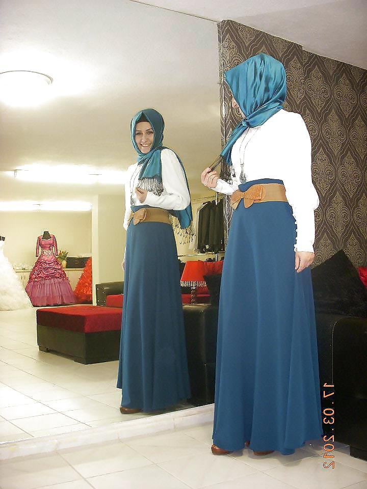 11P Turkish turbanli hijab arab asu