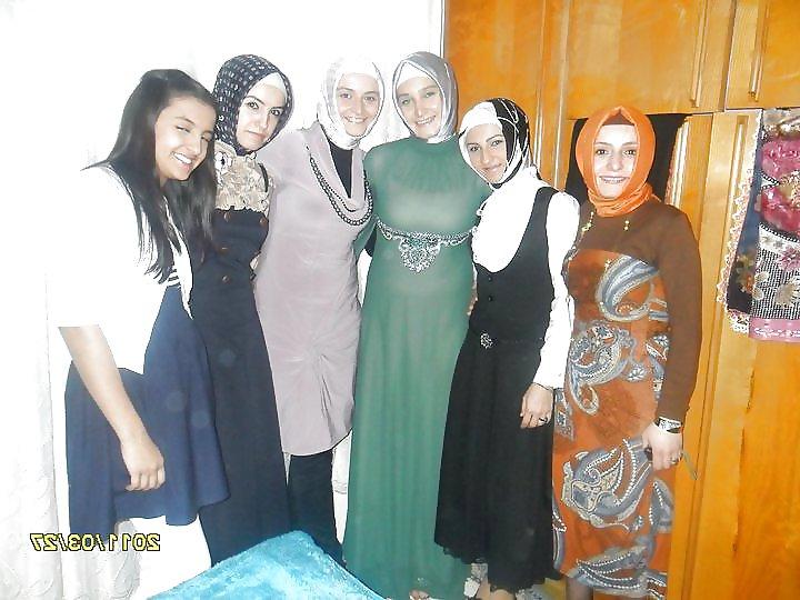 11P Turkish turbanli hijab arab asu