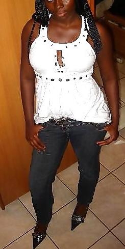 15P Ex French Black Ebony petite amie copine