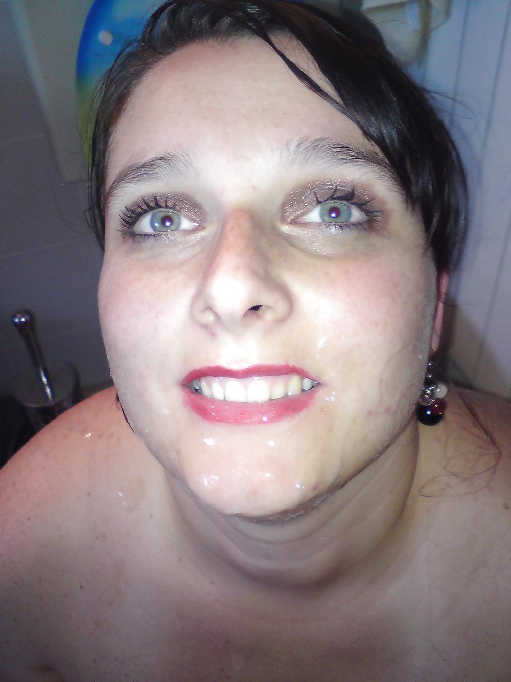 7P Cumshot auf das Gesicht meiner Frau