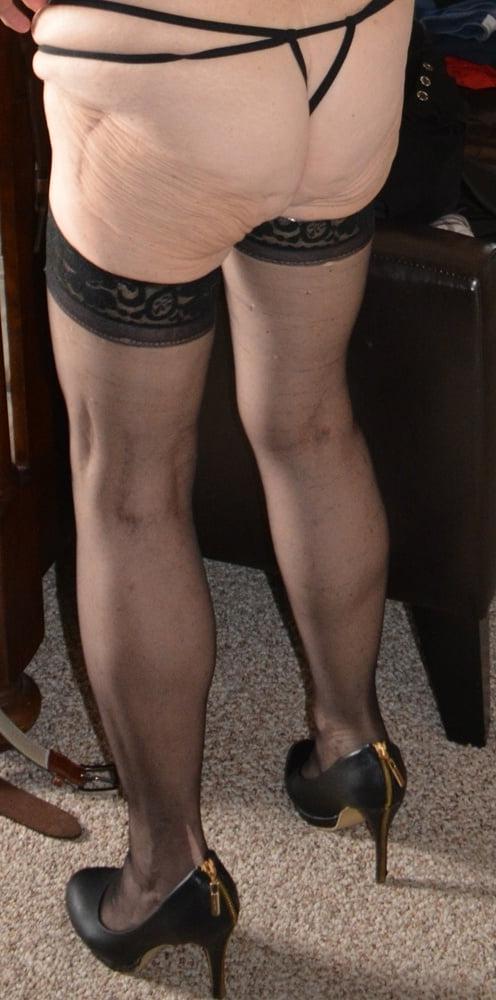 17P Black Lace Teddy with Gold Brocade #2