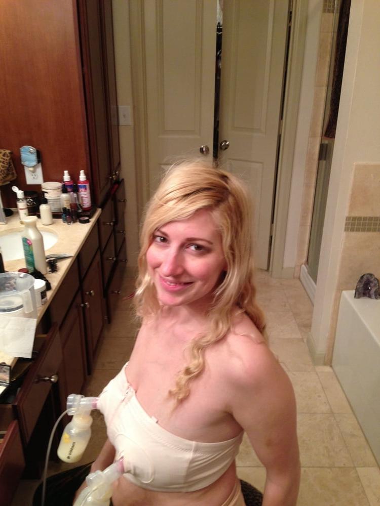 25P Women Need Exposure 908 - Lactating Blonde
