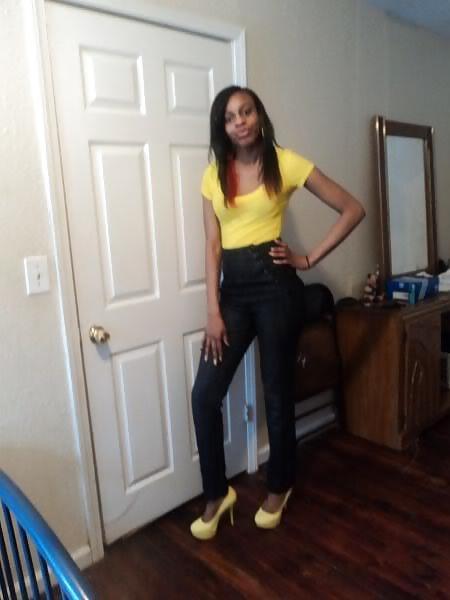 14P Sexy NN Black teen Posing