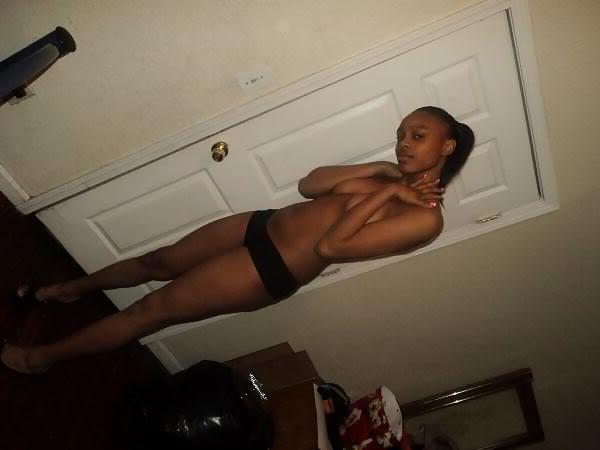 14P Sexy NN Black teen Posing