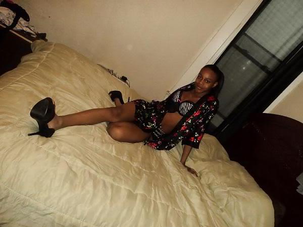 14P Sexy NN Black teen Posing